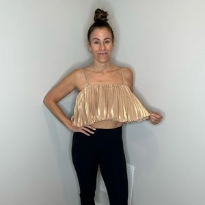 Boho Chic Crop Tank by By Together Clothing - Size S